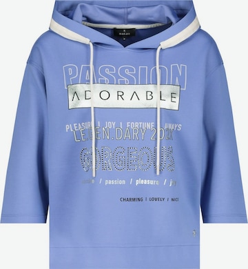 monari Sweatshirt in Blauw: voorkant