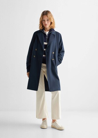 MANGO TEEN Coat 'Trenchy' in Blue