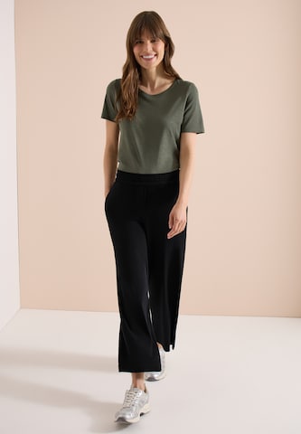 CECIL Loose fit Pants in Black: front