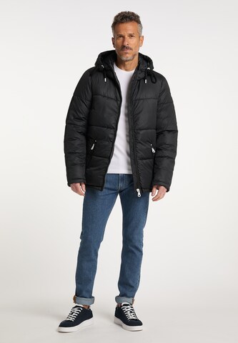 DreiMaster Maritim Winter Jacket in Black