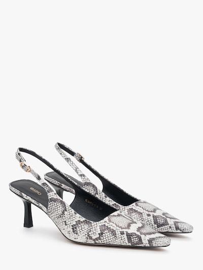 Estro Escarpins '9805-6' en noir, Vue avec produit