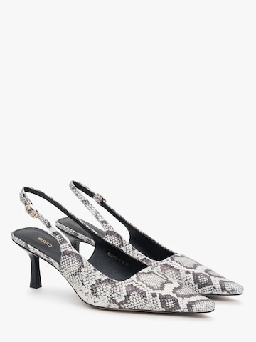 Estro Pumps '9805-6' i sort: forside