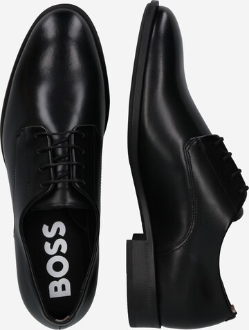 BOSS Black Fűzős cipő 'Willie_Derb_lt' - fekete