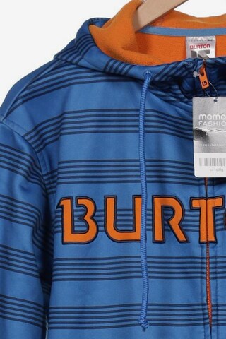 BURTON Sweatshirt & Zip-Up Hoodie in S in Blue