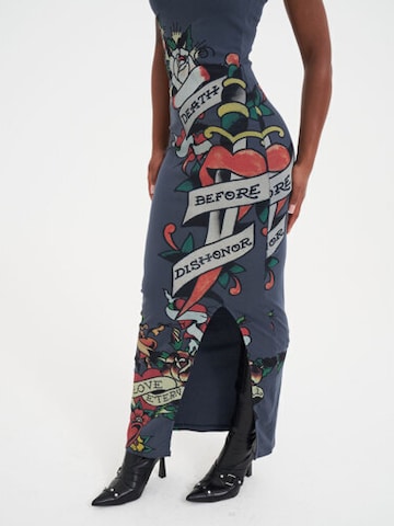 Ed Hardy Jurk in Grijs