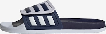 ADIDAS SPORTSWEAR Plážové / kúpacie topánky 'TND Adilette' - Modrá: predná strana