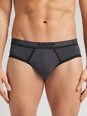 INTIMISSIMI Slip in Schwarz: Vorderseite