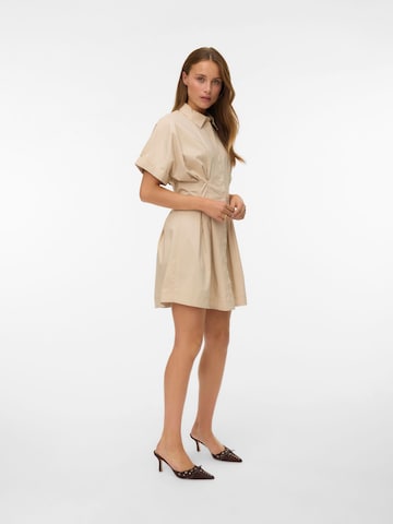 Robe-chemise 'VMFriba' VERO MODA en gris