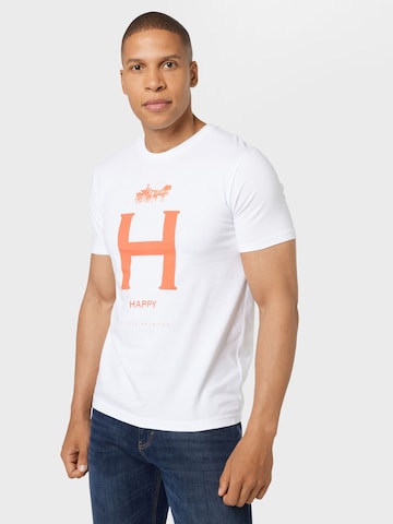 EINSTEIN & NEWTON Shirt 'Happy Paris' in Wit: voorkant