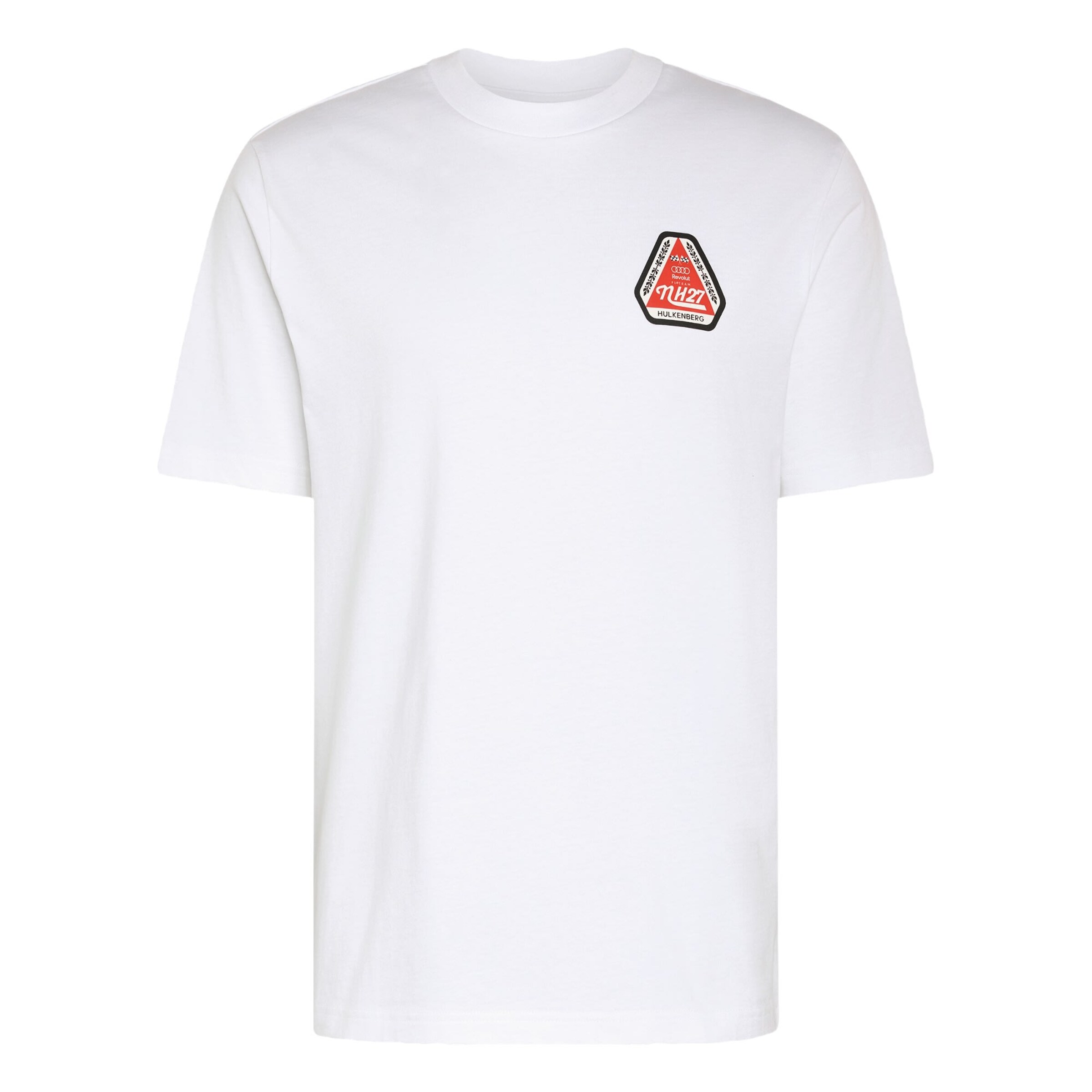 T-Shirt fonctionnel 'Audi Revolut F1 Team Nico Hülkenberg' ADIDAS PERFORMANCE en blanc : devant