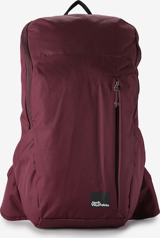 JACK WOLFSKIN Backpack in Red: front
