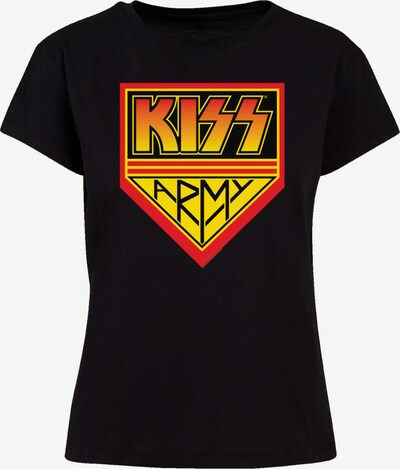 F4NT4STIC T-shirt 'Kiss' en jaune / orange / noir, Vue avec produit