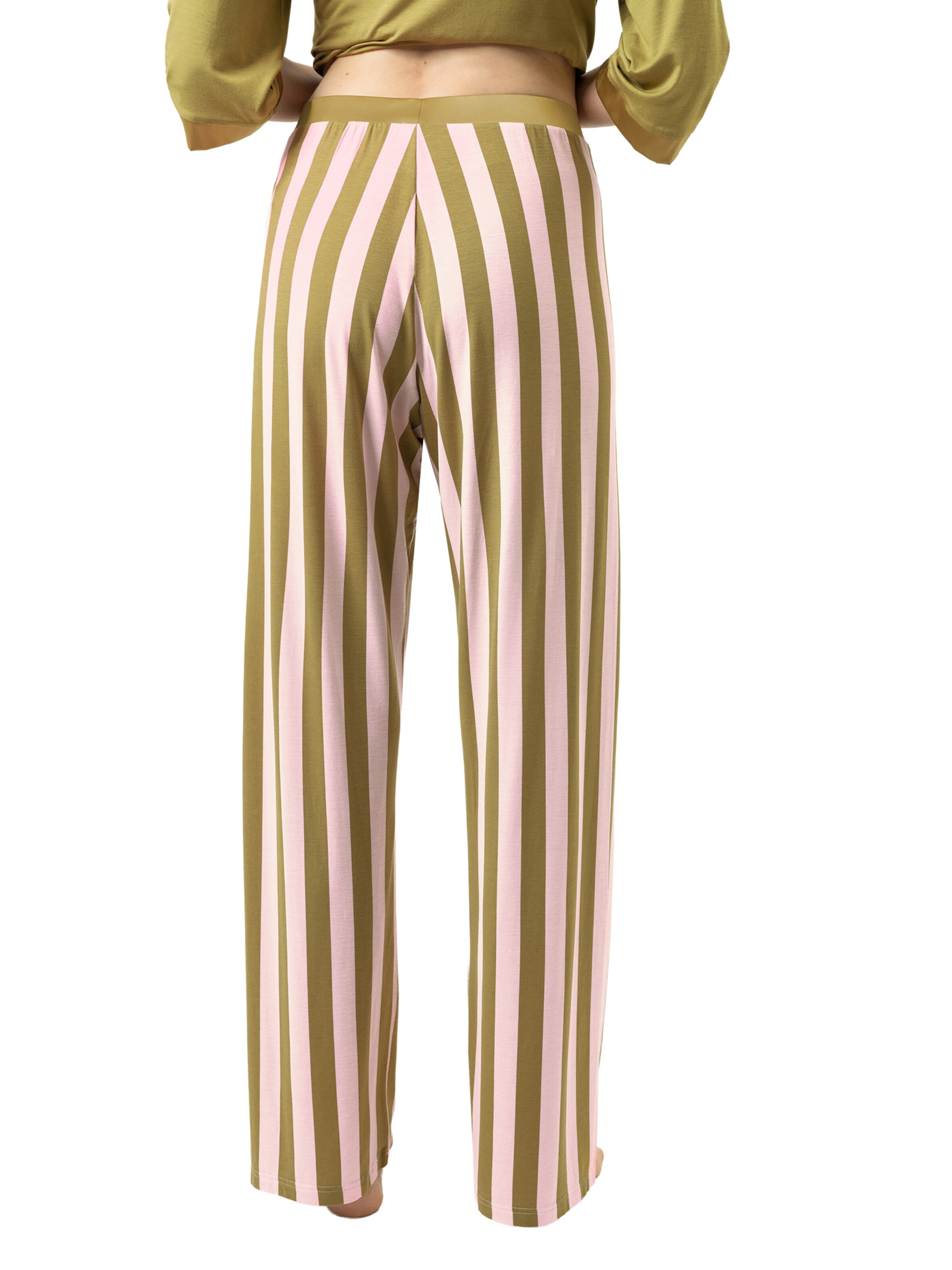 Pantalon de pyjama 'Vivid Lines' Mey en vert