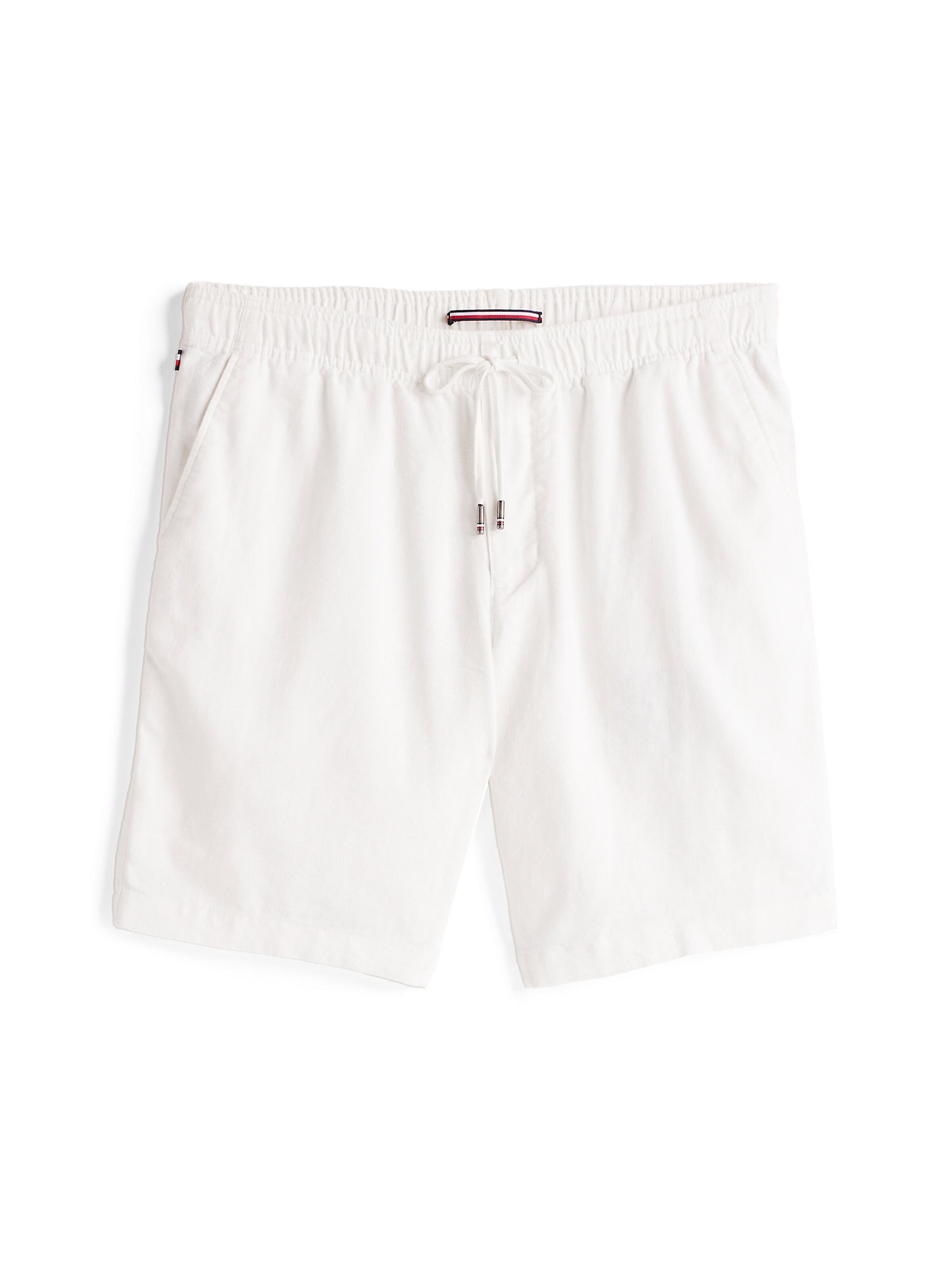 Regular Pantalon TOMMY HILFIGER en blanc : devant