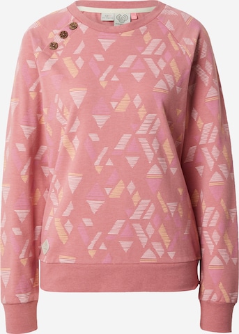 Ragwear Sweatshirt 'DARRIA' in Pink: front