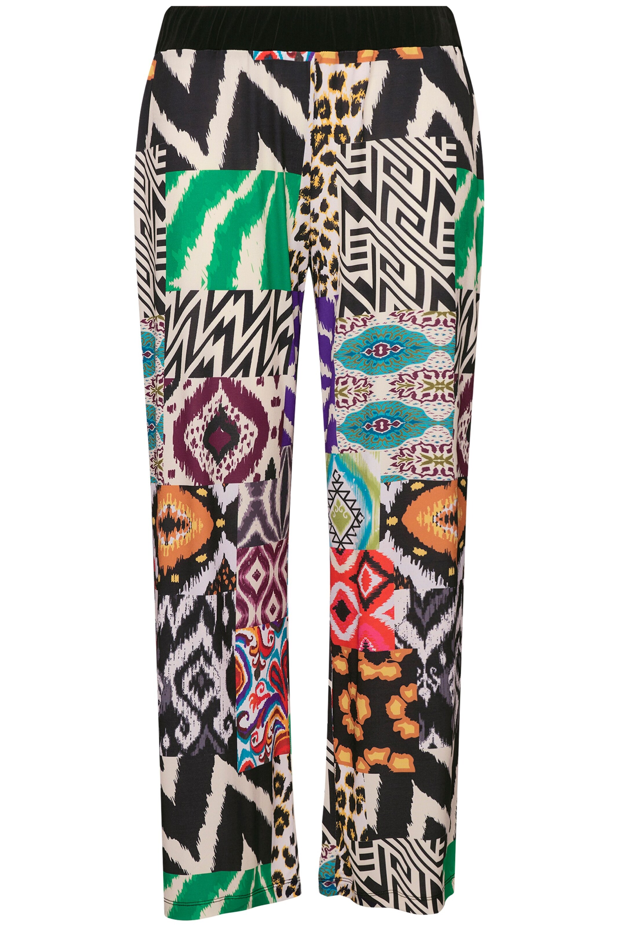 Angel of Style Wide Leg Hose in Schwarz: Vorderseite