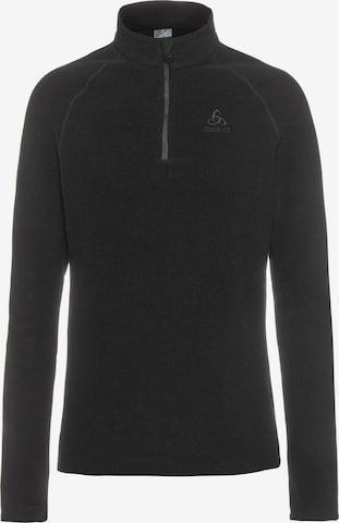 ODLO Athletic Sweater 'Rigi' in Black: front