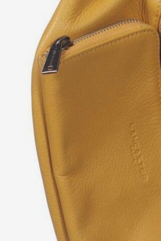 LANCASTER Handtasche klein Leder One Size in Gelb