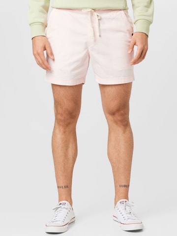 HOLLISTER Regular Pants 'DOGWOOD' in Pink: front