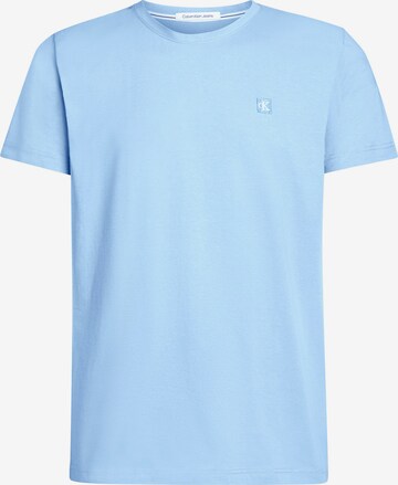 T-Shirt Calvin Klein Jeans en bleu : devant