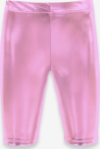 Denokids Skinny Leggings ' Above Knee ' in Pink: front