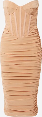 Bardot Φόρεμα κοκτέιλ σε πορτοκαλί: μπροστά