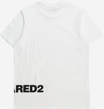 DSQUARED2 T-shirt i vit