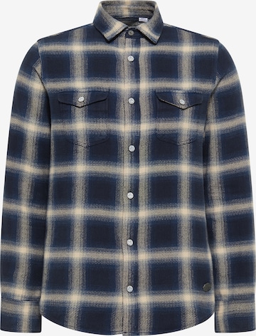 DreiMaster Vintage Comfort fit Button Up Shirt in Blue: front