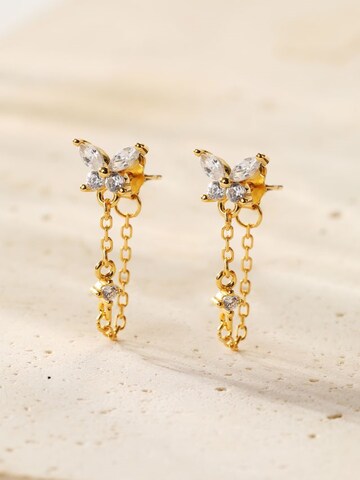 Hey Happiness - Pendientes 'Blossom' en oro