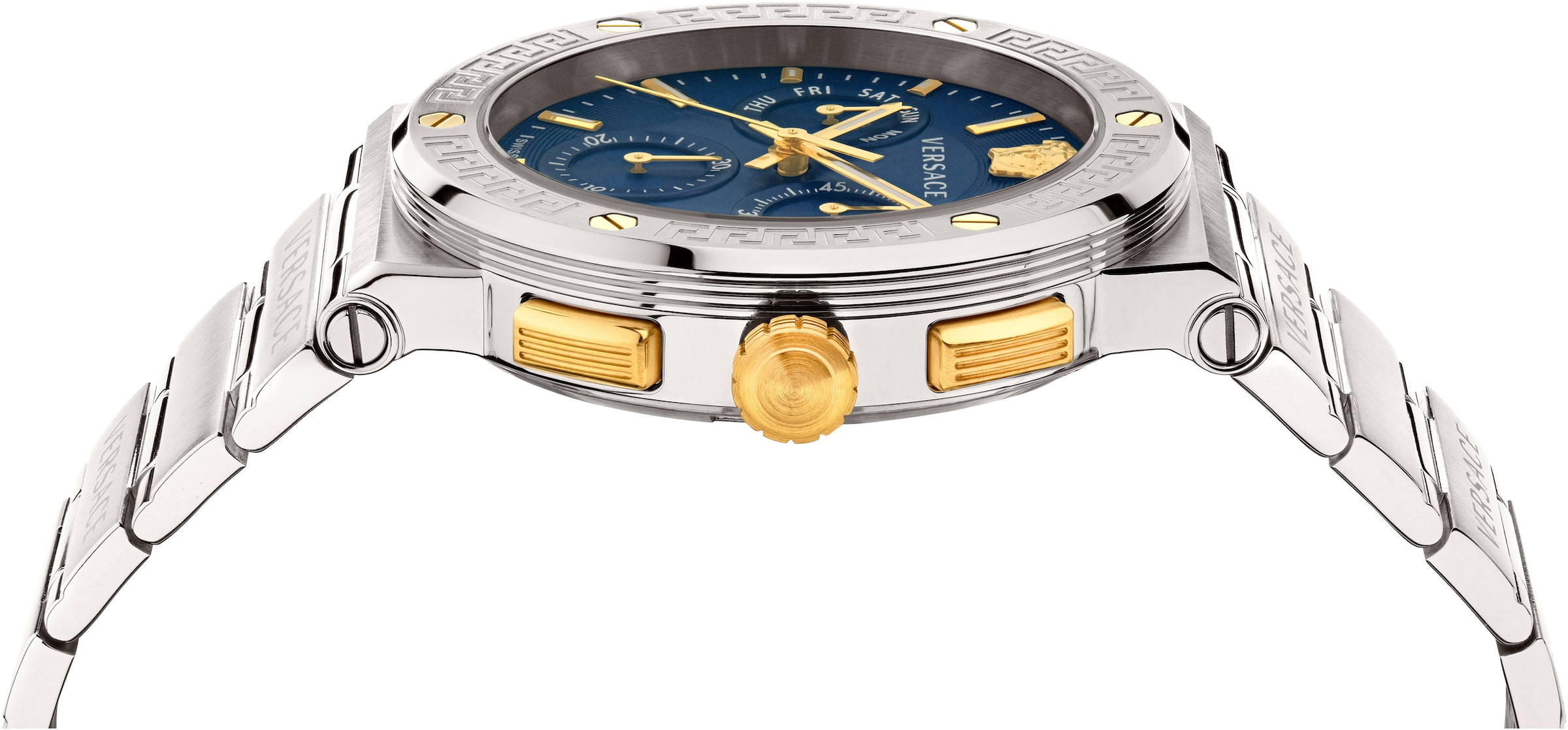 VERSACE Analoguhr in Silber