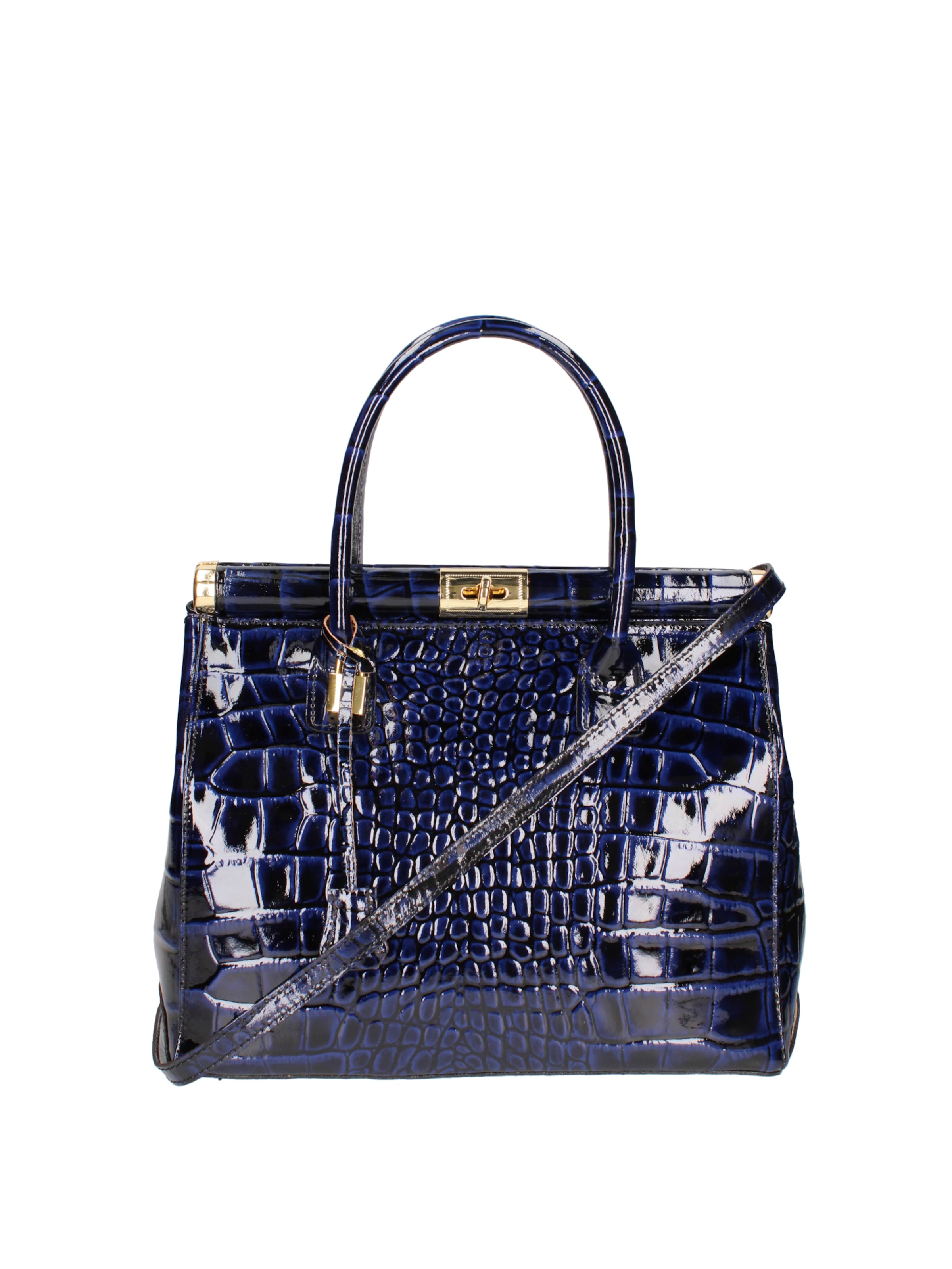 Borsa a mano di Gave Lux in blu: frontale