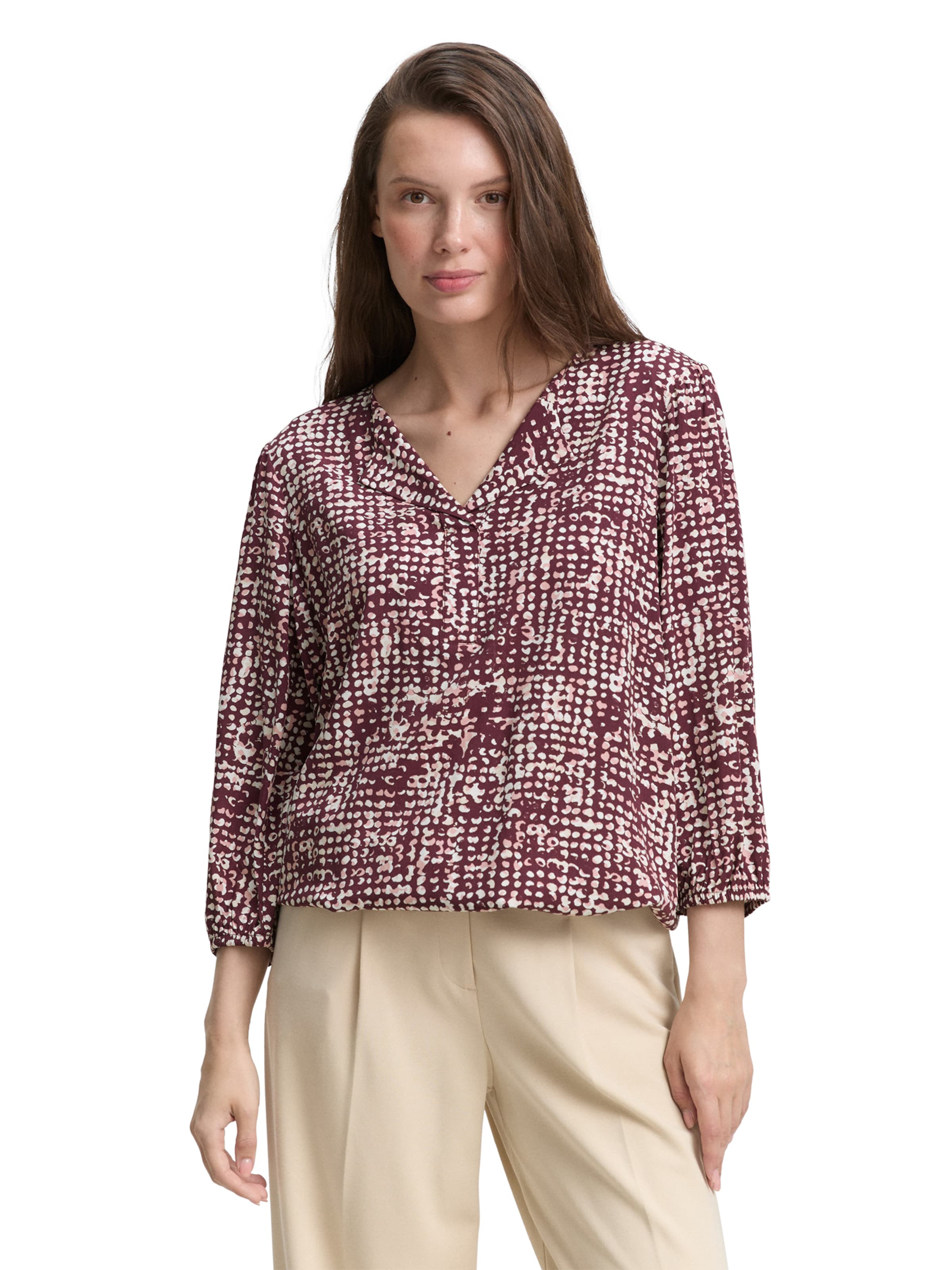 TOM TAILOR Blouse in Red: front