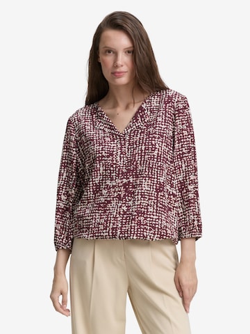 TOM TAILOR Pusero värissä punainen: etupuoli