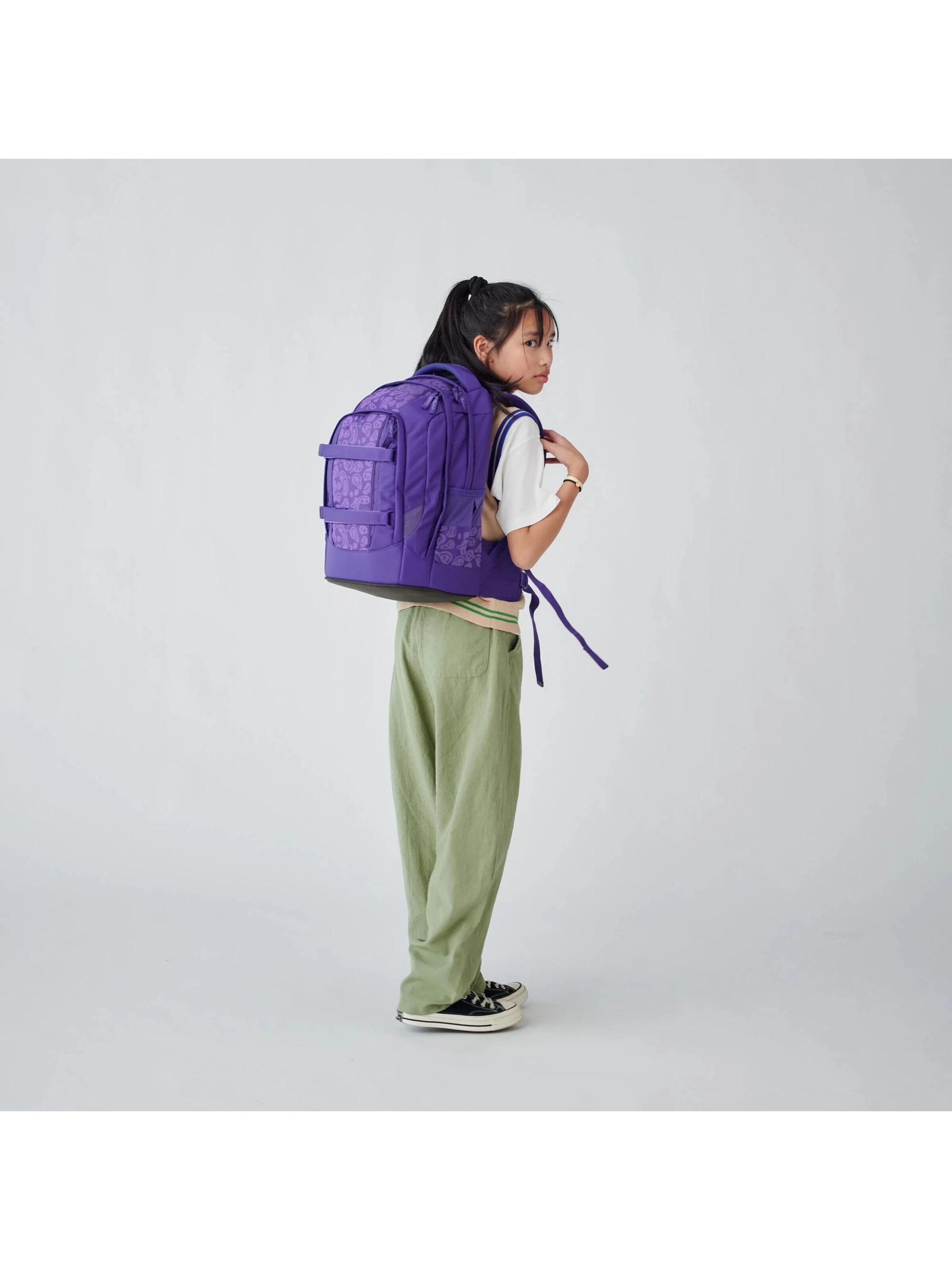 Satch Rucksack 'Schulrucksack pack'‌‌ in Lila