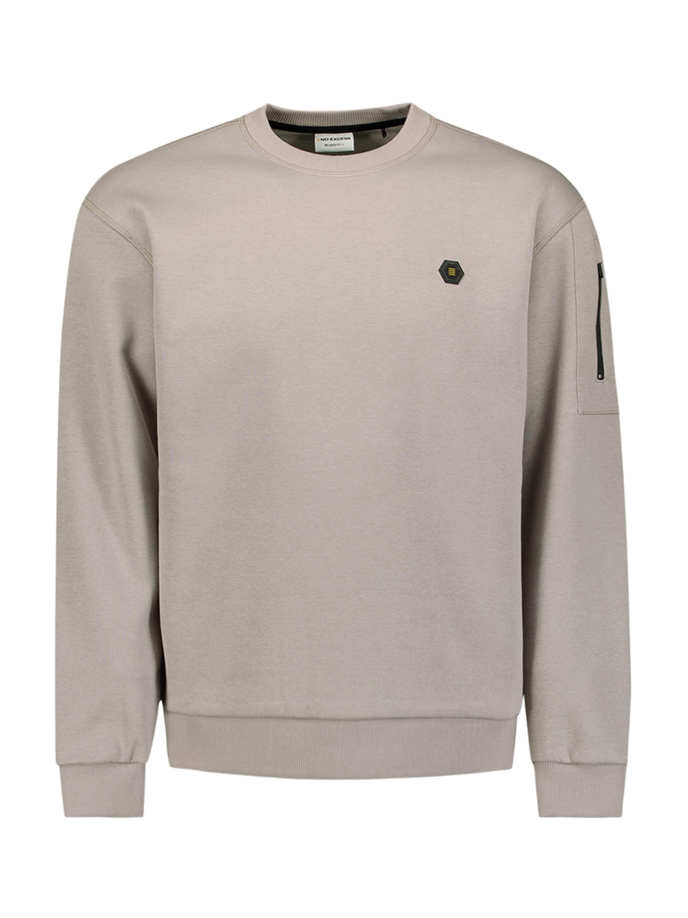 No Excess Sweatshirt i grå: forside