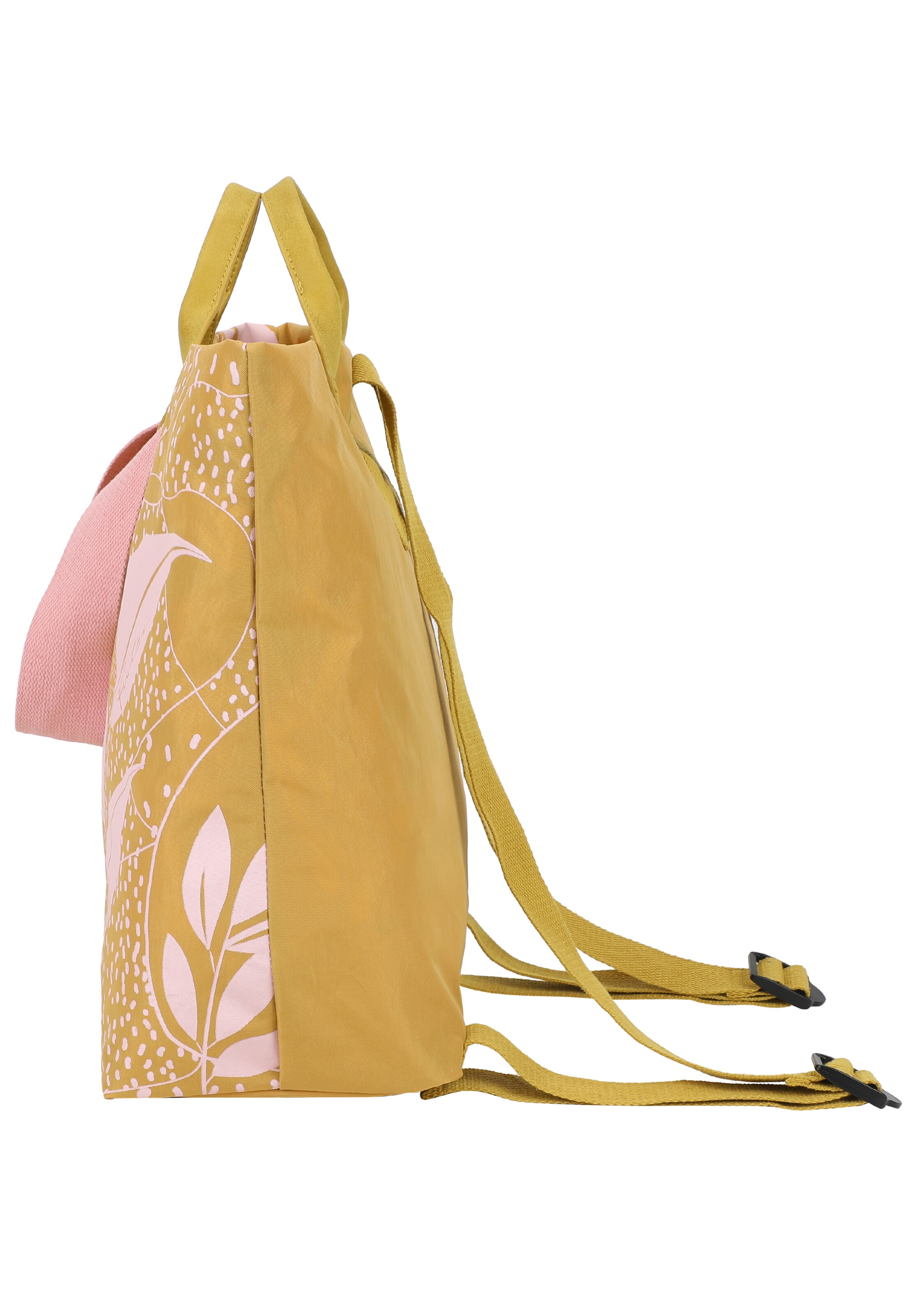 Fritzi aus Preußen Backpack 'Leaves Lighty' in Yellow
