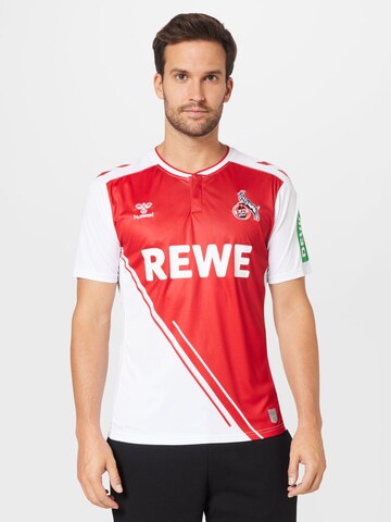 Maillot '1. FC Köln 3rd 2022/2023' Hummel en rouge : devant