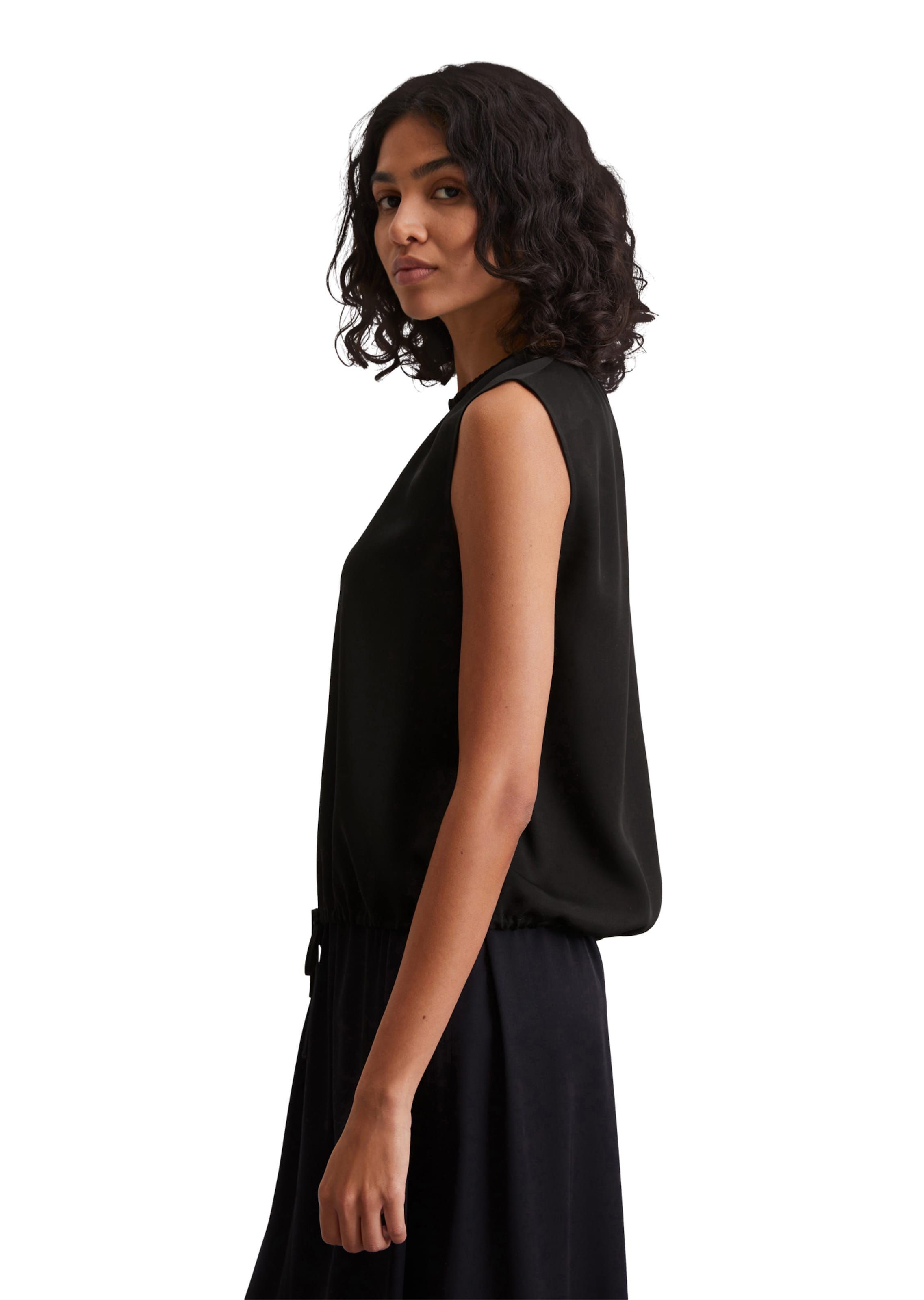 Marc O'Polo Bluse in Schwarz