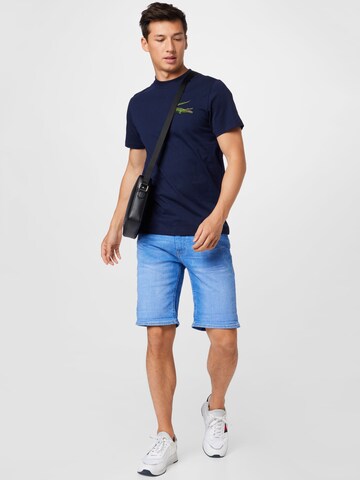 LACOSTE Tričko – modrá