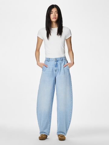 PIECES Baggy Jeans 'PCRATE' in Blue
