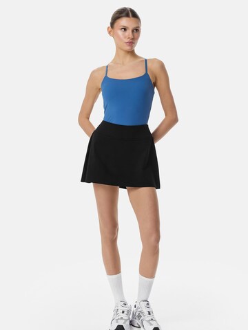 Jupe de sport 'COURT FLOW' Cardio Bunny en noir : devant