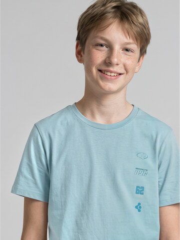 TOM TAILOR T-Shirt in Blau: Vorderseite