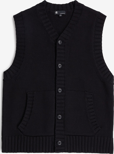 G-STAR Knits-Cardigan 'Heavy Vest ' in L in schwarz, Produktansicht