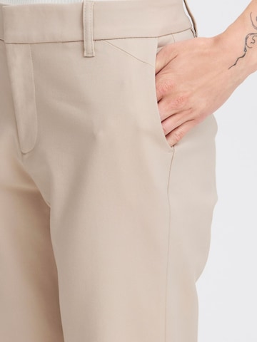 PULZ Jeans Slim fit Chino trousers 'Bindy' in Grey