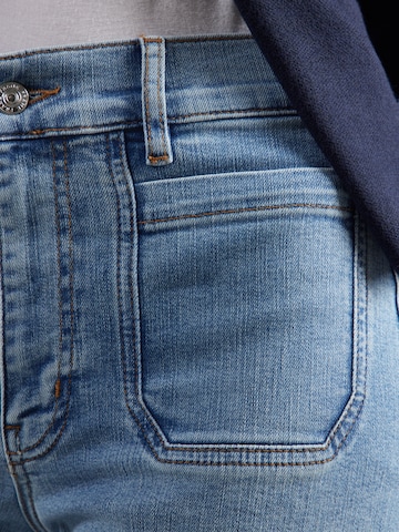 FRAME Široký strih Džínsy - Modrá