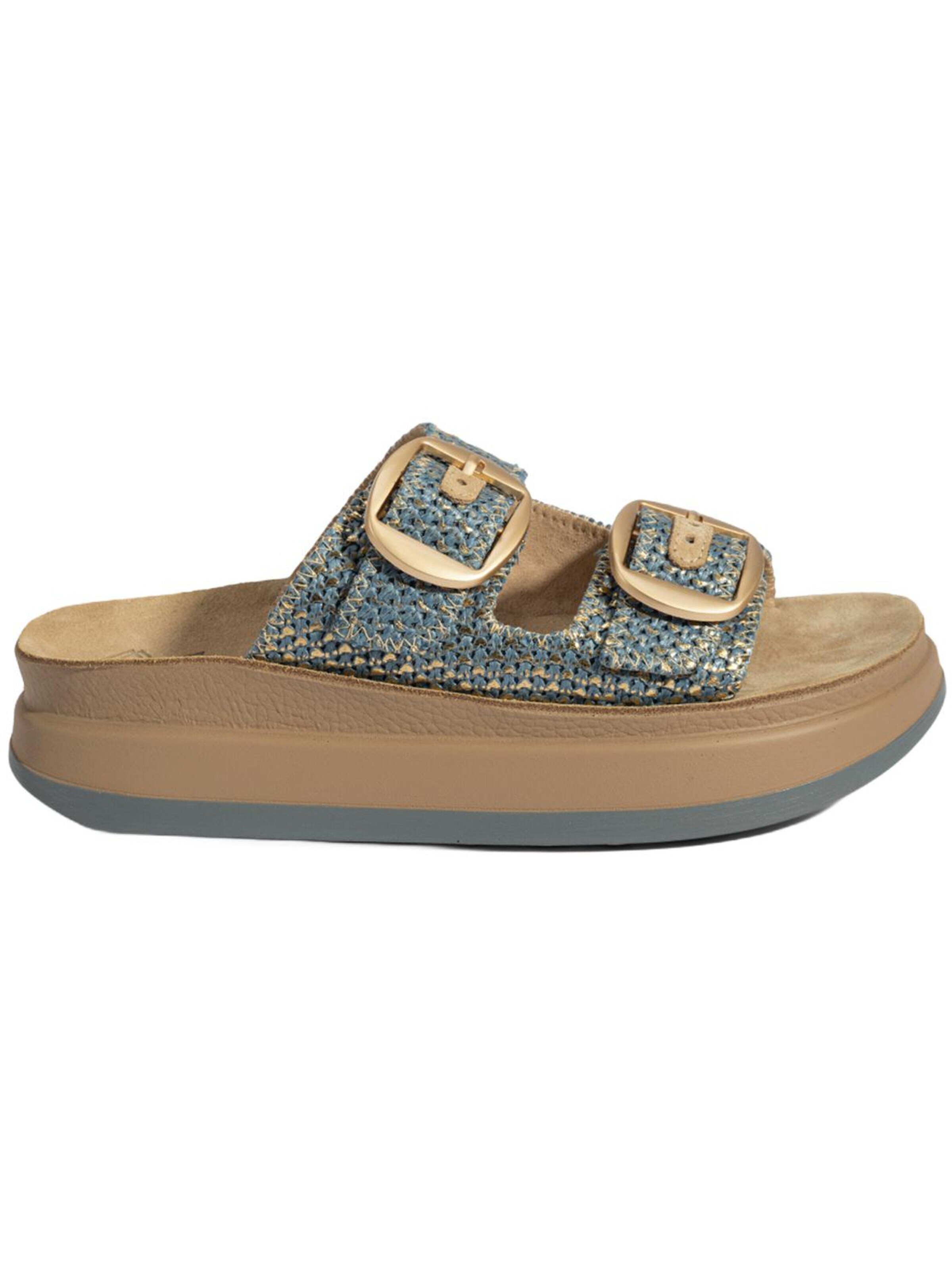Desa Slipper 'Keilrutschen' in Blue