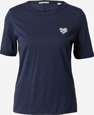 T-shirt ESPRIT en bleu : devant