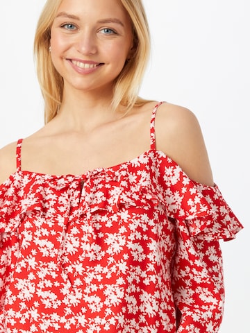 ABOUT YOU Blouse 'Jeanette' in Red