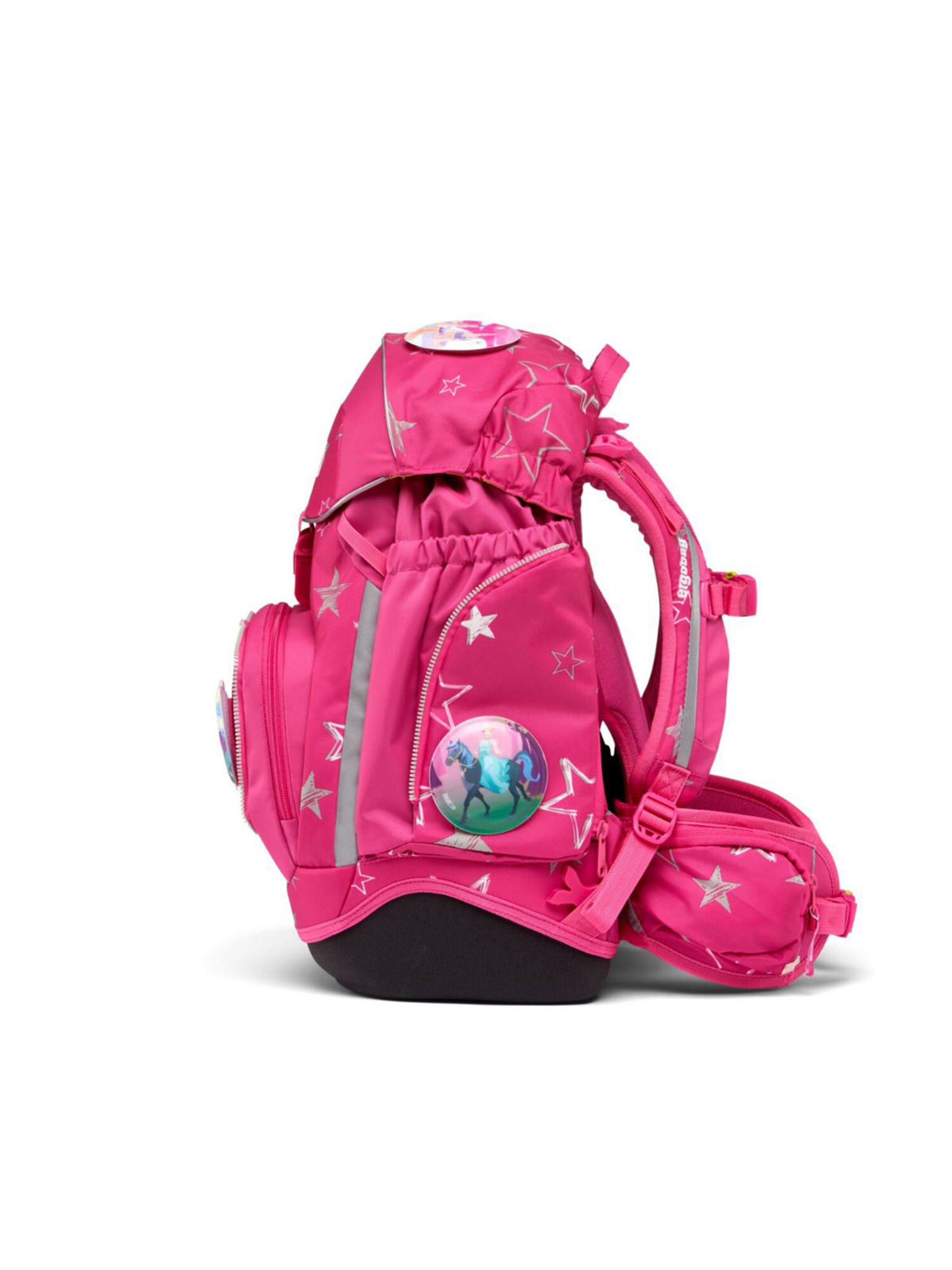 ergobag Rucksack 'Set 6tlg'‌‌‌‌‌‌‌‌‌‌ in Pink