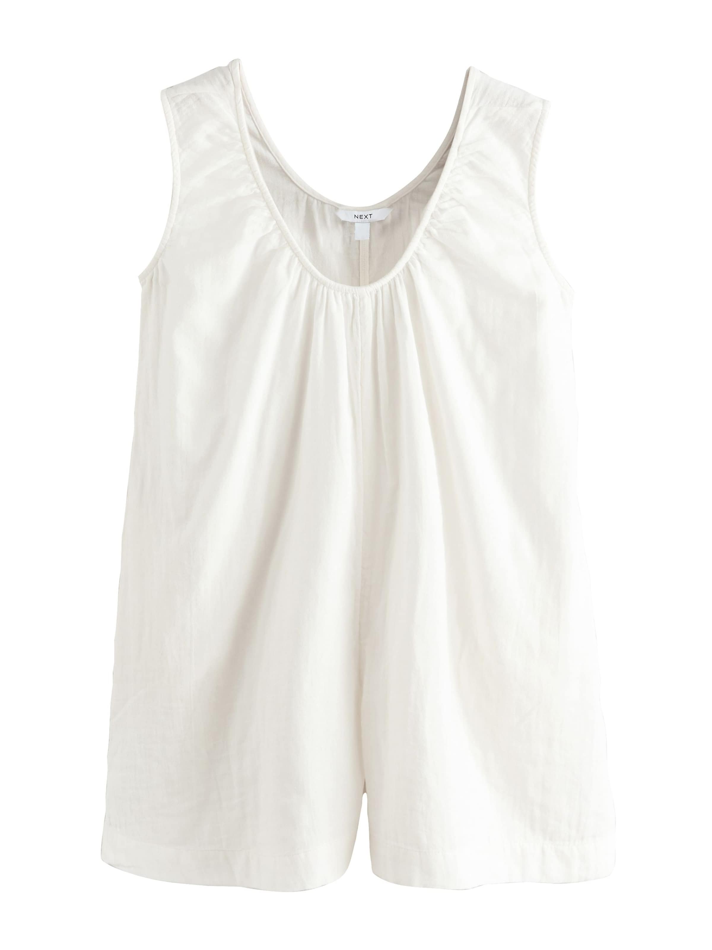 Next Jumpsuit in Wit: voorkant